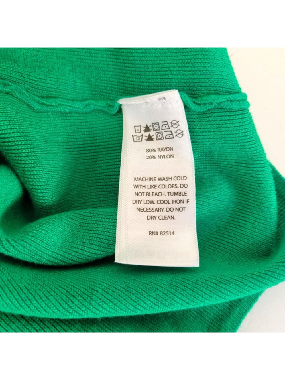 House Of Harlow 1960 Green Knit Cropped Tank Top Women's Size Large - Picture 4 of 5